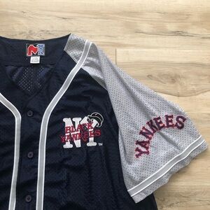 Vintage Black Yankees Mesh Jersey